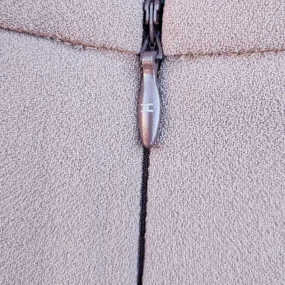 ELISABETTA FRANCHI Pleated Antique‎ Rose Crepe Mini Skirt - Picture 8 of 8